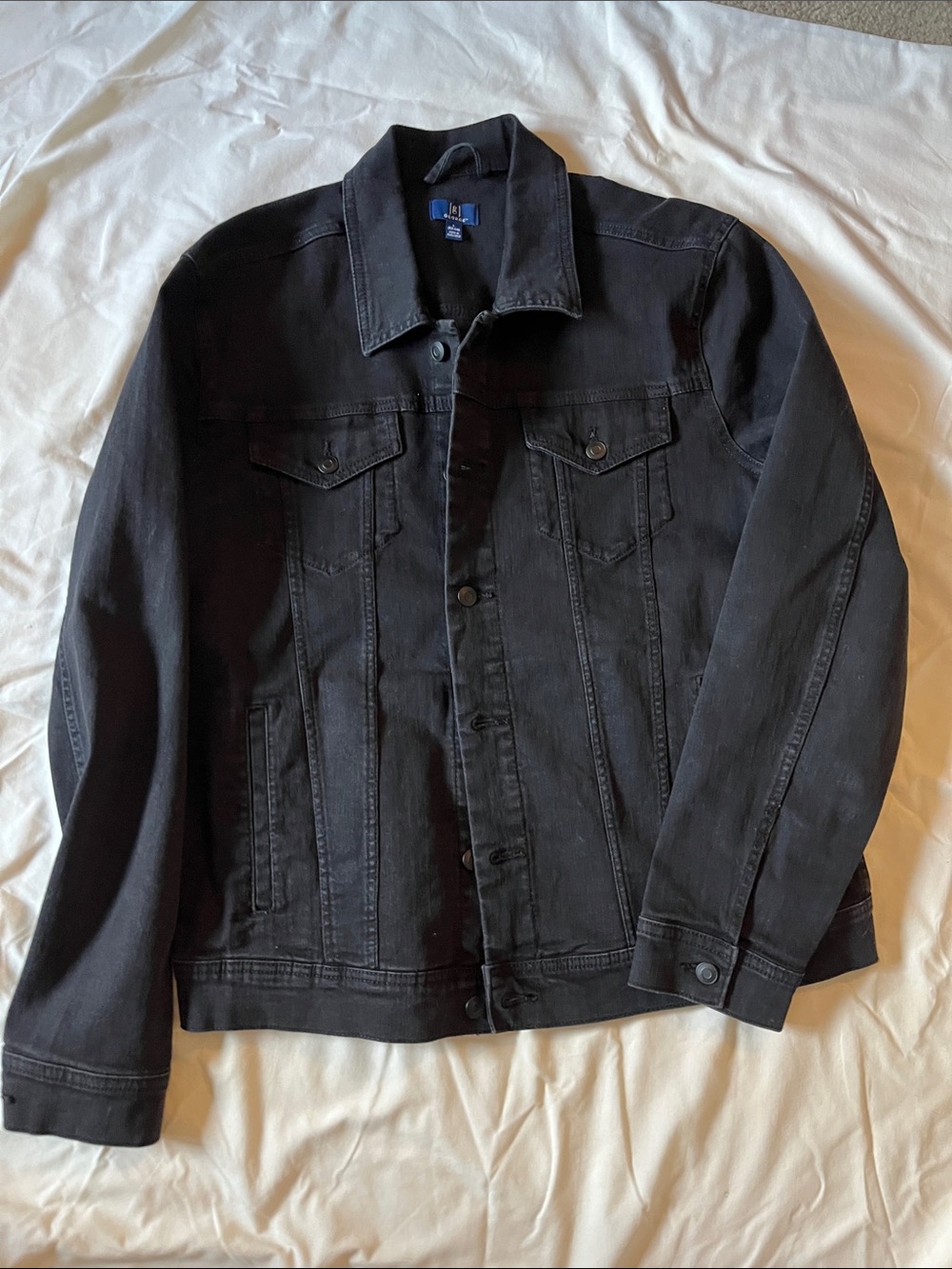 Men's Black Denim Jacket